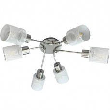 Φωτιστικό Σποτ 6xE27 230V Λευκό-Σατινέ 955YOLI6/SN